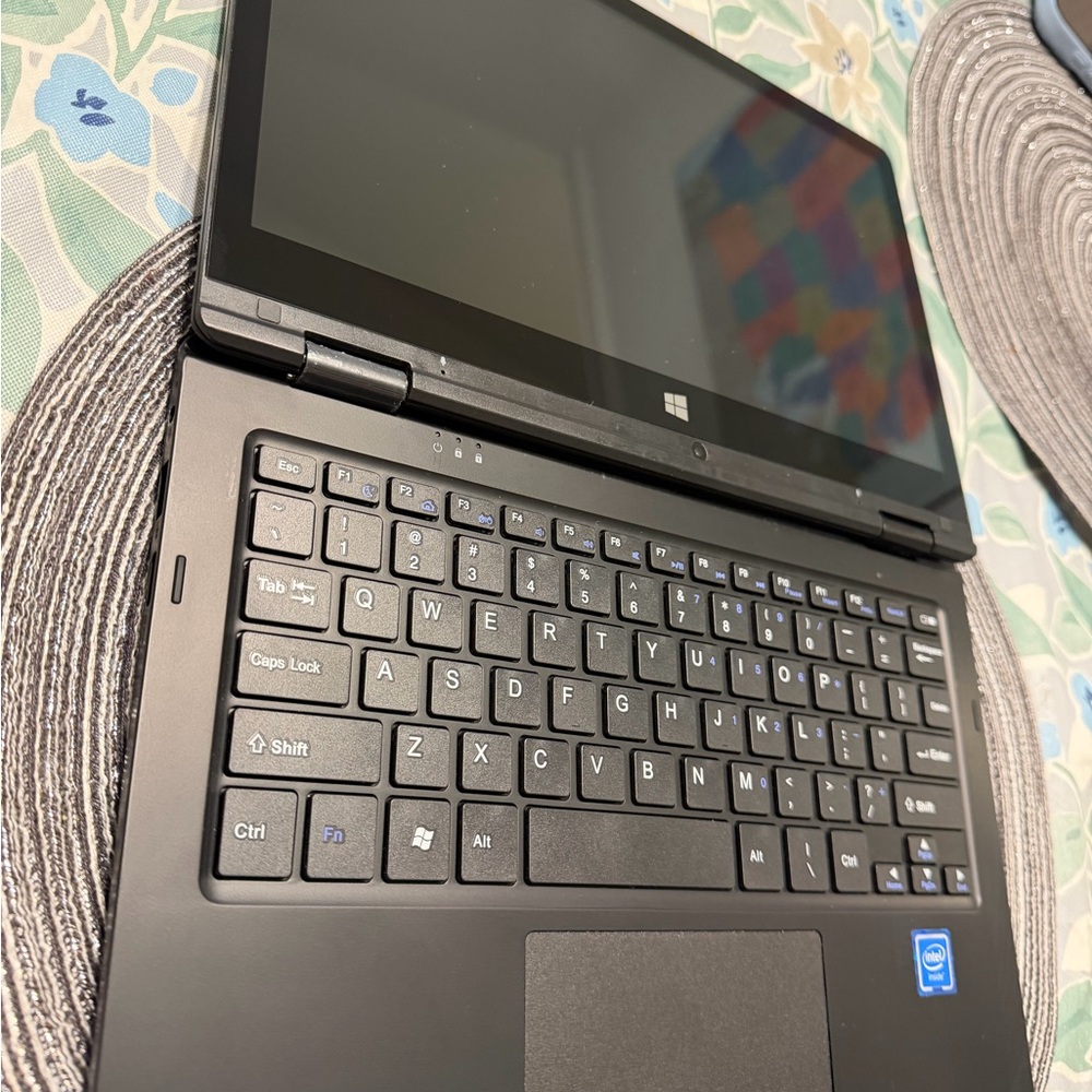 Ematic 11.6" Laptop, Touchscreen, 2-in-1 Windows 10, Intel Atom EWT118CB NS 64GB - Picture 2 of 15
